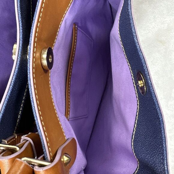 Disney Parks Dooney & Bourke Tote Bag 2017 Epcot Food Wine Festival Figment - Picture 10 of 15